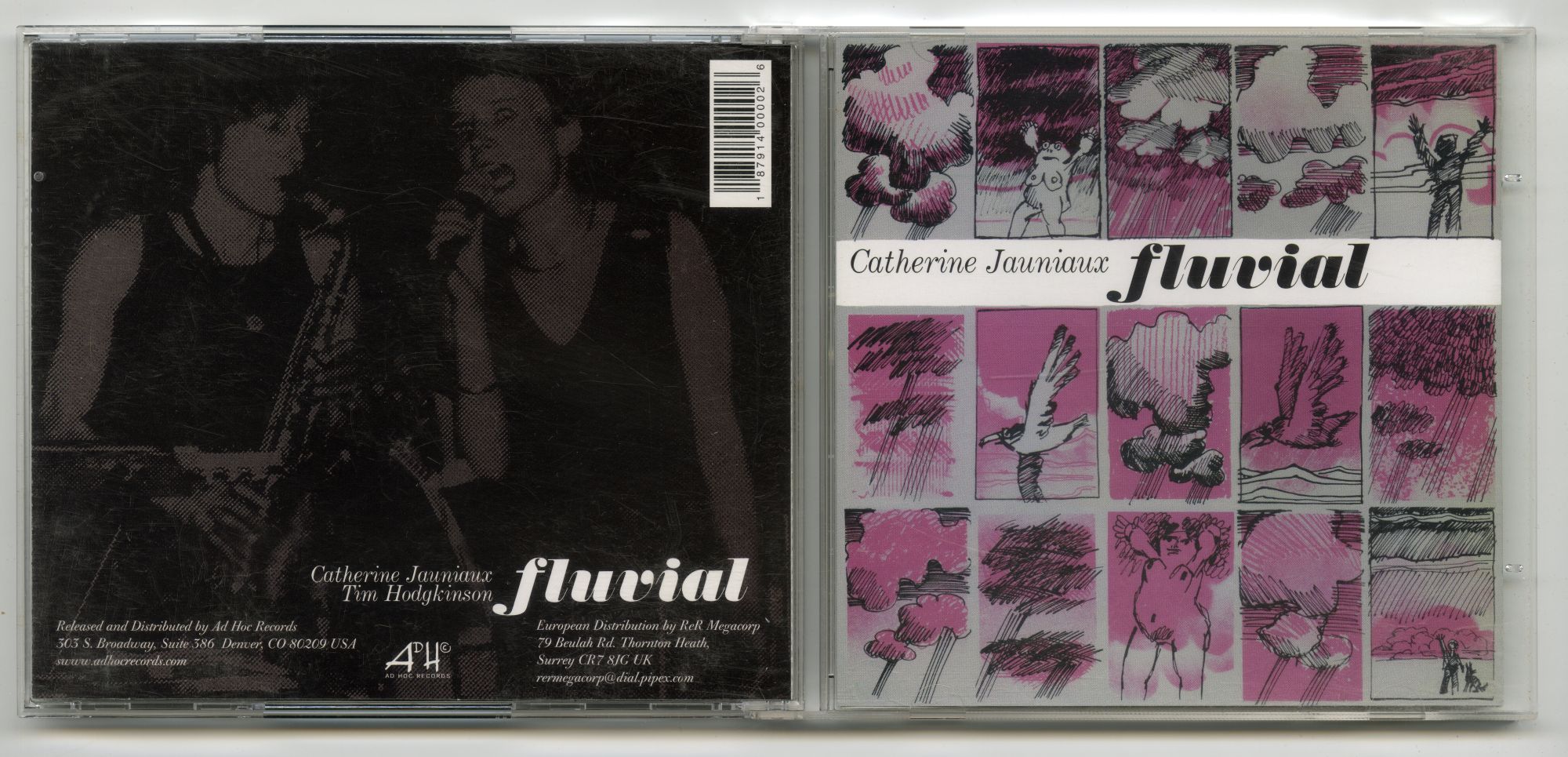 1983年Catherine Jauniaux Tim Hodgkinson - Fluvial01